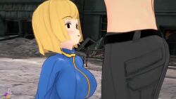 3d 3d_animation animated anydelse big_penis blonde blonde_hair blowjob fallout female female/male handjob magicalmysticva moaning outdoors penis penis_awe pulling_down_pants sound sound_effects spanking straight surprised surprised_by_penis surprised_expression tagme uncensored vault_girl vault_suit video voice_acted