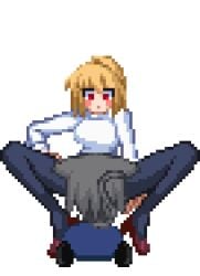 arcueid_brunestud ass big_female big_female_small_male blonde_hair blush blushing_at_partner cartoony cat_ears cat_humanoid cat_tail catboy chibi closed_eyes closed_mouth cunnilingus cunnilingus_through_clothes female female_human floating_heart gif gray_hair high_heels human_on_humanoid licking licking_pussy looking_at_partner looking_down looking_pleasured loop looping_animation male/female melty_blood neco-arc_chaos open_mouth posted_by_artist powpink09 red_eyes round_butt short_hair size_difference small_dom_big_sub sprite sprite_art sprite_edit straight tail tights toony toony_male transparent_background twitching type-moon vampire vampire_girl