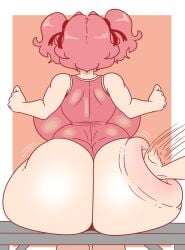 ass breasts doki_doki_literature_club female hair huge_ass huge_breasts huge_butt huge_thighs inakotho natsuki_(doki_doki_literature_club) pink_hair rear_view solo spanked spanking spanking_ass tagme thick thick_ass thick_hips thick_legs thick_thighs thighs wide_ass wide_hips wide_thighs