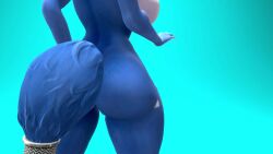 3d anal_vore animated big_ass fart fart_fetish farting_in_face furry giantess krystal_(star_fox) living_butt_plug mp4 sound tagme video