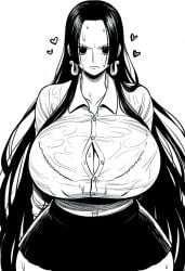 1female 1girls ai_generated big_breasts black_and_white black_eyes black_eyes_female black_hair black_hair_female black_skirt boa_hancock curvy curvy_body curvy_female curvy_figure dan16369336 female female_only long_hair long_hair_female microskirt one_piece school_uniform schoolgirl schoolgirl_uniform see-through see-through_clothing see-through_shirt shonen_jump shueisha skimpy sole_female sweat sweating tagme tagme_(artist) thick thick_thighs twitter_link unbuttoned_shirt weekly_shonen_jump weekly_shounen_jump wet_clothes wet_clothing wet_shirt white_shirt white_skin white_skinned_female wide_hips