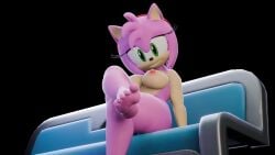 1girls 3d amy_rose animated barefoot breasts feet female female_only foot_fetish fuckgirl green_eyes horny_female looking_at_viewer mp4 no_sound smiling smiling_at_viewer soles solo solo_female sonic_(series) tagme toes twintails3d two_tone_body video