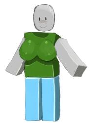 1girls big_breasts blocky blocky_body breasts female female_focus female_only roblox roblox_game roblox_rthro robloxian