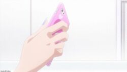 accident accidental_exposure armpits bath bathing bathtub blonde_hair blue_eyes blush breasts cellphone censored_nipples censored_vagina cleavage completely_nude dosanko_gal_wa_namara_menkoi double_bun female female fingernails fuyuki_minami groin gyaru hair_bun large_breasts legs lips liquid_soap long_hair looking_down minami_fuyuki nude one_eye_closed partially_submerged puckered_lips purple_eyes recording screencap sidelocks soap solo teen teen_girl teenage teenage_girl teenager tied_hair wet