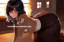 1girls ai_generated ass attack_on_titan big_ass big_breasts big_butt breasts female huge_breasts large_ass large_breasts pieck_finger shingeki_no_kyojin sinderellaart