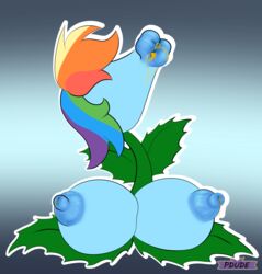 :>= alternate_species bodily_fluids elemental_creature female flora_fauna friendship_is_magic fuckbulb fuckplant hasbro hi_res lactating my_little_pony nectar nude pdude plant plant_girl plant_tf plant_transformation post_transformation rainbow_dash_(mlp) smooth_skin succplant suckplant transformation unusual_bodily_fluids unusual_lactation