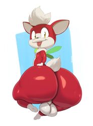 anthro balls big_ass big_butt bubble_ass bubble_butt chip_(sonic) femboy huge_ass hyper_ass hyper_butt looking_at_viewer looking_back male_only sega solo solo_focus solo_male sonic_(series) sonic_the_hedgehog_(series) sonic_unleashed sqoon teapot_(body_type) thick_thighs tongue_out voluptuous wide_hips