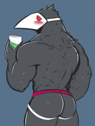 anthro darkner deltarune frankescobarx hi_res male male/male solo stripper undertale_(series) video_games