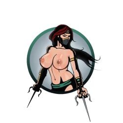 mti ninja_sai_(sf2) nude_filter shadow_fight_2 tagme