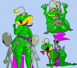 happy frog from five nights at freddy's by impstripe