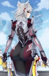 ass doiparuni female female_only mio_(xenoblade) nintendo solo tagme white_skin xenoblade_(series) xenoblade_chronicles_3