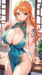 ai_generated female female_only mabos nami_(one_piece) one_piece