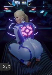 1girls animated ass_shake big_ass bimbo blonde_hair blue_bodysuit bodysuit chloeangelva earrings fat_ass from_behind hoop_earrings indoors kneeling large_ass light-skinned_female light_skin looking_back metroid moaning pawg samus_aran shorter_than_10_seconds solo tagme thick_thighs vertical_video video wobbling_ass x3d zero_suit zero_suit_samus