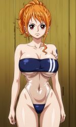 ai_generated female female_only nami_(one_piece) one_piece tbaanime