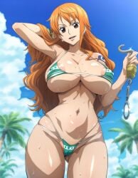 ai_generated female female_only gokoai nami_(one_piece) one_piece