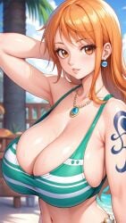 ai_generated female female_only mabos nami_(one_piece) one_piece