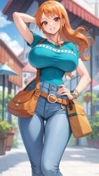 ai_generated female female_only mabos nami_(one_piece) one_piece