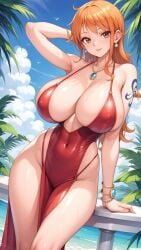 ai_generated female female_only mabos nami_(one_piece) one_piece