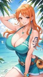 ai_generated female female_only mabos nami_(one_piece) one_piece