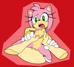 amy_rose anthro color_edit colored cowgirl_position date duo edit eulipotyphlan female ffisf from_front_position hedgehog human human_on_anthro interspecies male male/female mammal on_bottom on_top sega sex size_difference snailbail22 sonic_(series) sonic_the_hedgehog_(series)