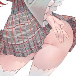 100_kanojo 1girls ass ass_focus baio_rin close_up from_behind head_out_of_frame hornfelstone kimi_no_koto_ga_dai_dai_dai_dai_daisuki_na_100-nin_no_kanojo solo the_100_girlfriends_who_really_really_really_really_really_love_you thighs thighs_focus