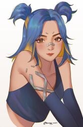 female filipino_female kazydraws neon_(valorant) valorant