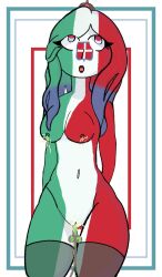 1girls brainwashed brainwashing breasts countryhumans countryhumans_girl cum cum_in_pussy fascist_italy_(countryhumans) flag green_body green_hair hypnosis hypnotic_eyes italy_(countryhumans) licking licking_breast licking_cum licking_pussy mind_control peeing peeing_during_sex peeing_self red_body red_hair reprogramming robot robot_girl robotization rud_eyes sex_bot sex_slave shivering white_body white_hair