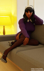 fareeha amari from overwatch by thehounde