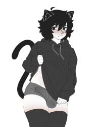 bro_aniki bulge cat_ears cat_tail doomer_boy femboy yaoi