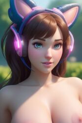 ai ai_generated blizzard_entertainment d.va d.va_(cosplay) overwatch overwatch_2