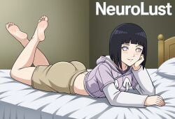 ai_generated barefoot black_hair boruto:_naruto_next_generations clothed feet feet_up female female_only fetish foot_fetish foot_focus hinata_hyuuga hyuuga_hinata naruto naruto_(series) neurolust patreon soles tagme the_pose toes white_eyes