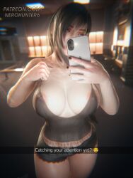 1girls 3d 3d_(artwork) abs athletic athletic_female big_breasts black_hair black_hair_female breasts clothed clothed_female female female_focus female_only final_fantasy final_fantasy_vii final_fantasy_vii_remake large_boobs large_breasts light-skinned_female light_skin long_hair long_hair_female looking_at_viewer muscular muscular_female nerohunter6 peace_sign red_eyes red_eyes_female solo solo_female solo_focus tifa_lockhart toned toned_female translucent_clothing transparent_clothing