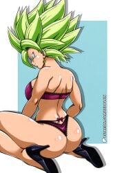 1girls dragon_ball dragon_ball_super dragon_ball_z female franfuentesart2 kefla solo solo_female tagme