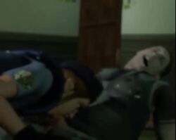 3d animated fellatio jill_valentine jill_valentine_(blonde) jill_valentine_(julia_voth) jill_valentine_(sasha_zotova) linkinshark3d low_res oral_sex poorly_made resident_evil resident_evil_2 resident_evil_3 sound tagme video