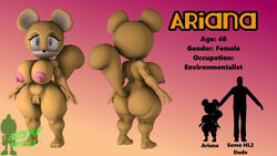 16:9 3d anthro ariana_maplethorpe ass barefoot big_breasts big_butt biped black_nose breasts brown_eyes digital_media_(artwork) fan_character feet female fur genitals gradient_background huge_breasts huge_butt human kennythebobcat looking_at_viewer looking_pleasured mammal model_sheet nipples nude pussy rodent sciurid sega shortstack simple_background smile solo sonic_(series) source_filmmaker standing thick_thighs tree_squirrel white_inner_ear wide_hips widescreen yellow_body yellow_fur