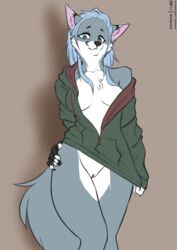 anthro breasts canid canine clothing female fox foxboy83 genitals hi_res mammal pussy rule_63