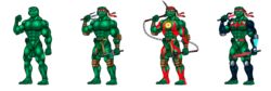 4kids_entertainment 5_fingers 5_toes abs absurd_res alpha_channel anthro armor balls bottomless clothed clothing darkshiner8 erection feet fingers genitals glowing_tattoos green_body green_skin hi_res humanoid male muscular nipples nude pecs penis raphael_(tmnt) reptile scalie solo teenage_mutant_ninja_turtles teenage_mutant_ninja_turtles_(2003) tmnt tmnt_2003 toes turtle weapon