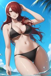 ai_generated aichat bikini candid ecchi mitsuru_kirijo persona_3 pinku pinku.ai pinkuai river wet