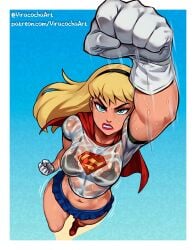 kara zor-el from dc by viracochaart