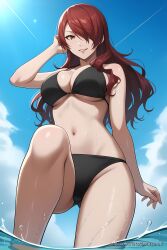 ai_generated aichat bikini candid ecchi mitsuru_kirijo persona_3 pinku pinku.ai pinkuai river wet