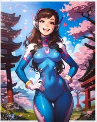 1female 1girls ai_generated asian asian_female ass_cheeks belly_button belly_button_visible_through_clothing blizzard_entertainment bodysuit breasts breasts brown_eyes brown_hair cameltoe child_bearing_hips clothed clothing color colorful cute cute_expression cute_face cute_female cute_girl d.va d.va_(overwatch_2) detailed_background eye_contact face_markings female front_view gloves hands_on_hips happy happy_female headgear headset headwear heart_symbol hi_res high_resolution highres hip_dips hips korean korean_female lewdiii long_hair looking_at_viewer medium_breasts no_nude non_nude open_mouth outfit overwatch overwatch_2 perfect_body petite petite_body petite_female petite_girl pose posing pussy_visible_through_clothes round_breasts sfw skin_tight skin_tight_outfit skin_tight_suit skinsuit skintight skintight_bodysuit skintight_clothing slim slim_girl slim_waist small_boobs small_breasts small_waist smaller_female smile smiling smiling_at_viewer sole_female solo solo_female solo_focus suit thighs wavy_hair wide_hips