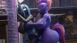 16:9 3d_(artwork) against_surface against_wall anthro anthrofied arthropod ass big_breasts big_butt breast_grab breasts changeling closed_eyes cross-eyed digital_media_(artwork) duo equid equine fan_character female female_penetrated friendship_is_magic futa_on_female futanari genitals green_pussy gynomorph gynomorph/female gynomorph_penetrating gynomorph_penetrating_female hand_on_breast hands_on_waist hasbro hi_res horn horse huge_breasts huge_butt intersex intersex/female intersex_penetrating intersex_penetrating_female interspecies leg_over_shoulder mammal my_little_pony navel nipples nude penetration penis pony pussy queen_chrysalis_(mlp) sex spread_legs spreading symm tongue tongue_out unicorn unicorn_horn vaginal_penetration widescreen