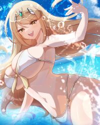 mythra (xenoblade) from xenoblade (series) by zer00han