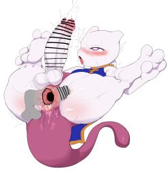 martial arts style mewtwo from nintendo by rengenosenaka