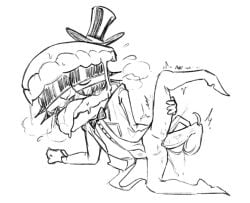 big_penis caine_(the_amazing_digital_circus) cuntboy kinger_(the_amazing_digital_circus) the_amazing_digital_circus vaginal_penetration