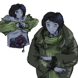 coat guy (no, i'm not a human) from no, i'm not a human