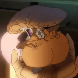 sprodling_(warframe) nokko_(warframe) animated 2d 2d_animation gif animated_gif ass large_ass bouncing_ass meme looking_back warframe artist_request