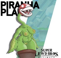 piranha plant from mario (series) by schoal
