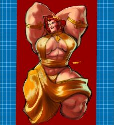 marisa rossetti from street fighter by clyde tanksley