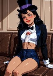 zatanna from dc by jousneystudio
